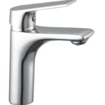 Automatic Wash basin Mixer Short Brass, Chrome