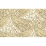 Italian Wall Covering Golden Color, Length 10m, Width 1.06m, Model 82058