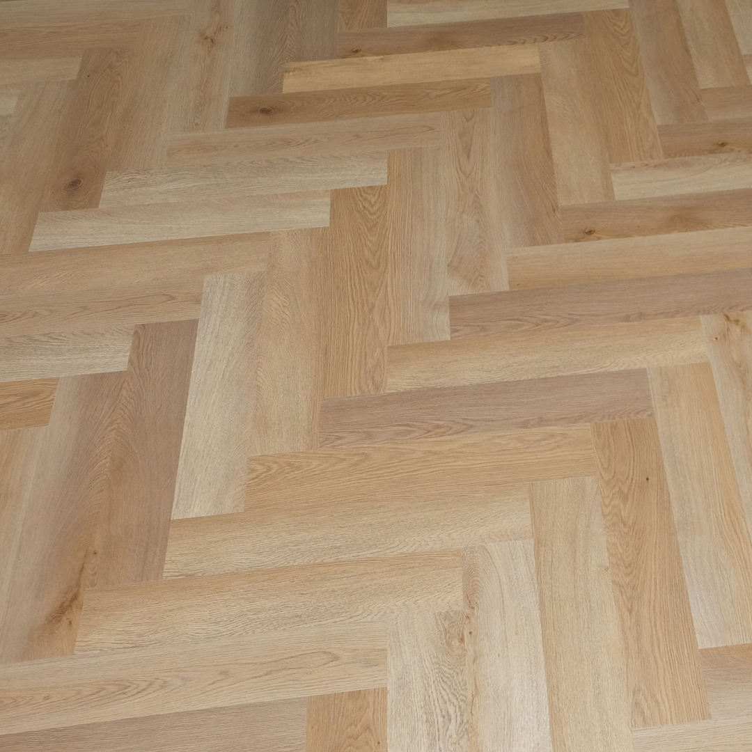 SPC Wooden Vinyl Tiles Waterproof 4 mm Thickness Brown, Model 65301 | 