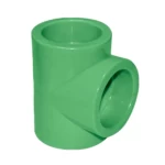 PPR Tee 90° Al-Jawdah Size 20 mm Thickness 3.4 mm Color Green