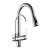One line desalination Washbasin Kitchen Tap ,  Glossy Chrome Color