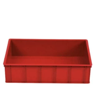 HDPE Plastic Storage Container 17×44×64 Cm, Red | AL-FURIDI FACTORY FOR PLASTIC INDUSTRIES