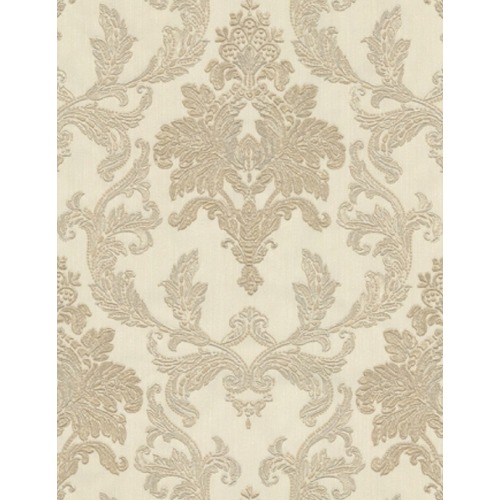Italian Classic Design Wallpaper 10m Length 1.06m Width Beige, Model 97233 | Balbaid Decor Company