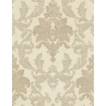 ورق حائط  ايطالى تصميم كلاسيك، طول 10 م، عرض 1.06 م، لون بيج، رقم الموديل 97233