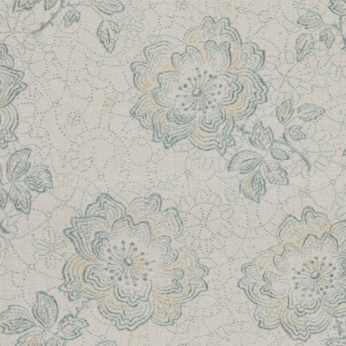 Italian Wall Decoration Floral Wallpaper 10m x 0.53m Pale Green | Balbaid Decor Company