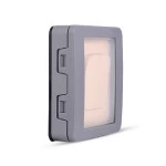 علبة مفتاح كهرباء مفرد مقاوم للطقس، مقاس 7×7 سم، آي بي 65 | سبكترا