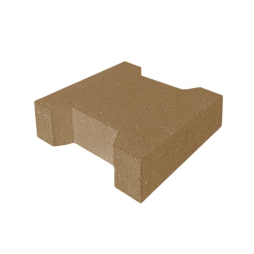 H Shaped Behaton Interlock Paver Tiles 8 cm Thickness 80×163×198 mm Brown | Almwared Pro