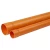 UPVC Plastic Pipe PN  12 Bar Size 2 inch Thickness 3.7 mm Orange Brown Color | Almona  Factory