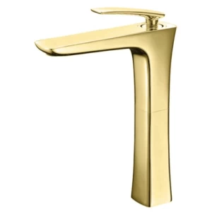 Chinese Washbasin Tap 28 cm Brass, Gold | Prime Alarabia