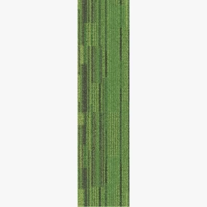 شرائح موكيت للمكتب 100×25 سم، سمك 7 ملم، أخضر فاتح مع عزل PVC | موديل 2667
