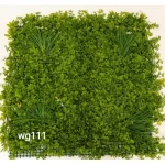 عشبة زينة صناعية للجدار 2D ،أخضر 