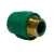 PPR Adapters with Male Thread TPF Size 20 mm × 1/2 Inch Pressure 25 Bar Green | Thermal pipes factory (TPF) - Image 2