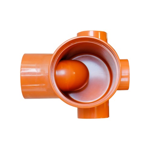 PVC Floor Trap 110x75x50x50 mm Orange Color | ALMUIF PIPES