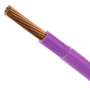 سلك 14 AWG THHN/THWN نحاس مجدول 600 فولت معزول PVC غلاف نايلون بنفسجي | شركة كابلات الشرقية للصناعة