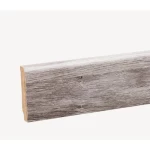 Kronofex wooden skirting, grey, size 260x8x1.6 cm, model 303537