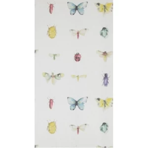 Youth Wallpaper Off White, 10 m Length, 0.53 m Width, Model 18431 | Balbaid Decor Company