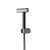 Practical Bidet Mixer in Rust-Resistant Steel 304, Equipped with 1.2m Hose, Size 7.25× 12.8 cm, Pressure 15 Bar, Chrome Color 