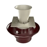 صفاية تصريف مياه ارضية داخلية PVC مقاس 75 مم، مصرف | مصنع سعودي كاست