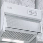 شفاط كلاسيك ستانلس ستيل، عرض 90 سم، سعة شفط 410 م³، أزرار سليد