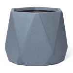 Fiber Cement Decorative Pot, Size 43×55 cm, Gray, Conical Shape
