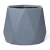 Fiber Cement Decorative Pot, Size 43×55 cm, Gray, Conical Shape