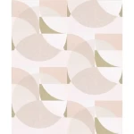 ورق حائط الماني مقاس 10 م×0.53 م، لون وردي، موديل 05-10150