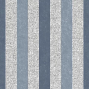 Spanish Wallpaper Gray With Blue Striped Design, Size 10mx0.53m, Model 1108-1 | Balbaid Decor Company