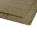 خشب ام دي اف  قشره جوز مقاس 17 مم وجه واحد 