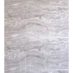Chinese Marble Alternative PVC, size 280 x 122 cm, rectangular shape, gray wavy