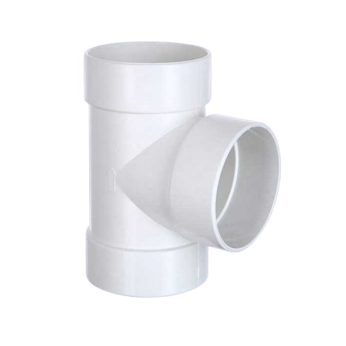 TEE PVC 90° Schedule 40 ¾ inch OD 33.35 mm White | Al-Jawdah Industrial Complex