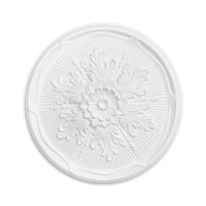 PU Foam Ceiling Decoration Size 53 cm White Color | Zakharef Company