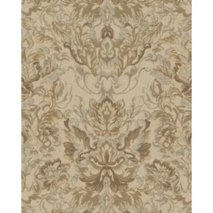 Italian Wallpaper Classic Design Beige Color, Size 10m x 1.06m, Model 81606 | Balbaid Decor Company