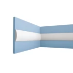 White Foam PU Wall Frames, Size 244×7×1.5 cm | Zakharef Company