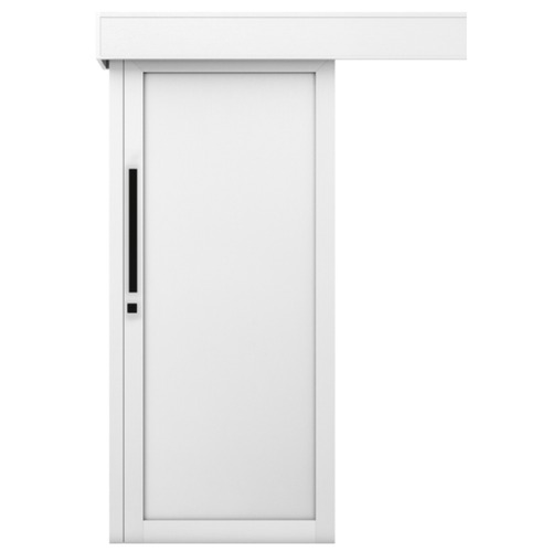 Premium Sliding Wooden Door 110×265 cm, White | TR7