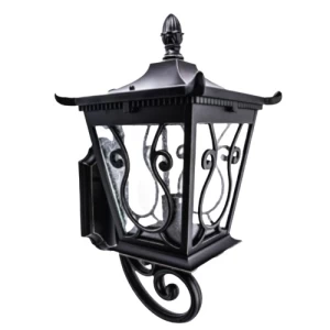 Outdoor Lighting Lamp 32x28x55 cm, Black Color | Matkel Store