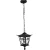 Outdoor Wall Mounted Hanging Lantern, Black Color, Dimensions 28x45 cm