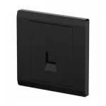 فيش تلفون مفرد، ابعاد 7×7 سم، لون اسود، براند أي بي بي