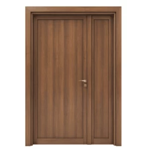 Luxury Wooden One and a Half Door Brown, Size 160×235 cm, Model TR17 | 
