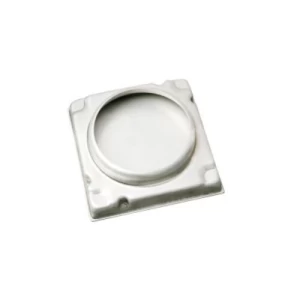 صفاية ارضية حجم 13×13 سم لون كروم | N116.501