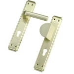 مقبض باب ثابت ومتحرك إتجاه يسار ذهبي اللون