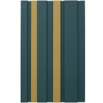 WPC wood substitute, size 20 x 290 cm rectangle, blue-gray color