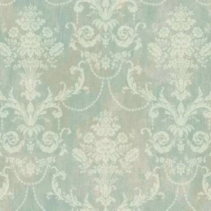 Classic Wallpaper Green, 10 m Length, 0.53 m Width, Model EP6150 | Balbaid Decor Company