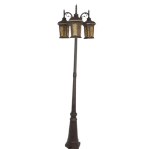 Outdoor Wall Lighting Lantern 210×55 cm Antique Brown | Matkel Store