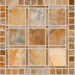 بلاط بورسلان أرضيات، ارتفاع 9 مم، ابعاد 40 ×40 سم، لون برتقالي مطفي، موديل ميسيسبي | شركة المستقبل