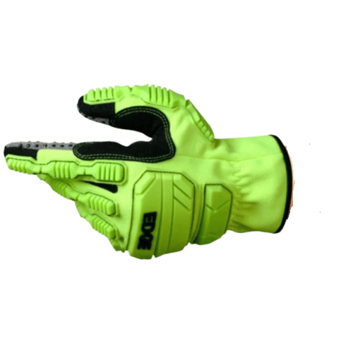 Shock Resistant Gloves Size 7 Small, Phosphorous Yellow | Reda Safe
