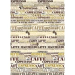 Mural image youthful design, size 183×254 cm, beige color