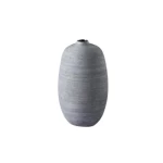 Ceramic flower vase, size 35x60 cm, gray color