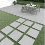 Porcelain Flooring 60x60 cm, Thickness 20 mm, Gray Color | Saudi ceramics