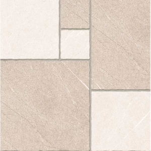 Ceramic Tile 14 mm Thickness 60x60 cm Beige Stone Design | Riyadh Ceramics