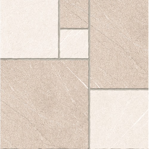 Ceramic Tile 14 mm Thickness 60x60 cm Beige Stone Design | Riyadh Ceramics